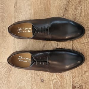 Antonio Maurizi Brown Plain Toe Derby US 9/EU 42
